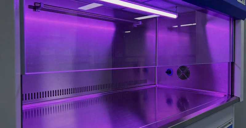 医生正在进行支气管镜检查获取肺