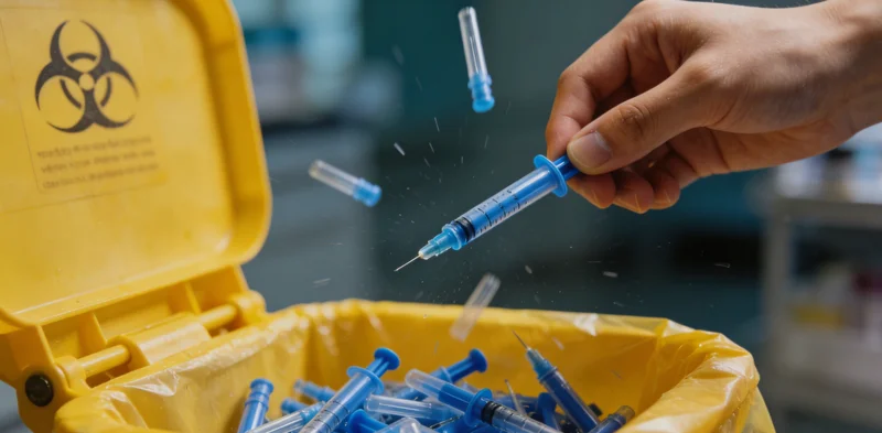 便捷的基因检测采样过程展示