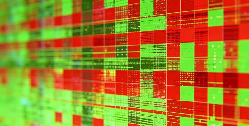 实验室基因检测操作过程示意图