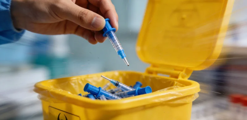 技术人员在实验室进行基因测序操