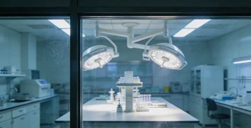 专业实验室内,技术人员正在操作