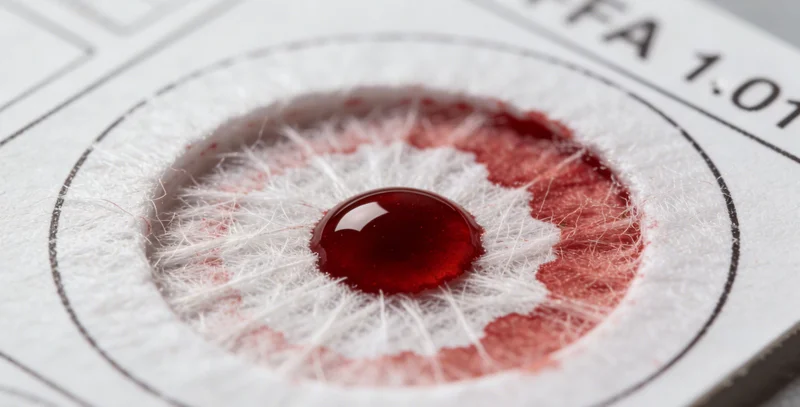 一位市民在亳州医院咨询台前,表