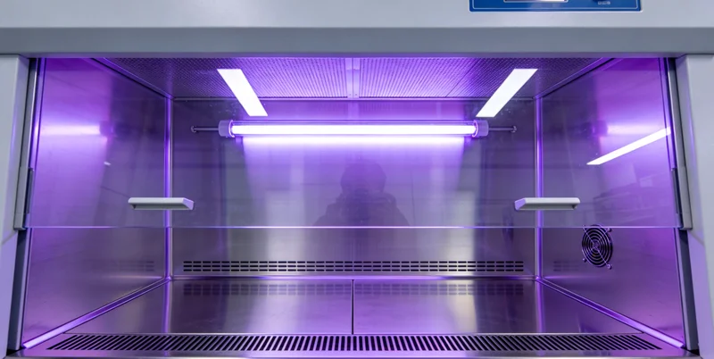 创意图片：黑暗中的一束光照亮正