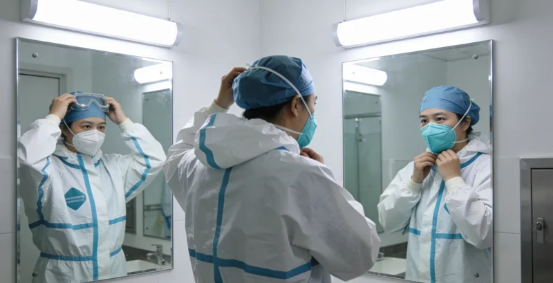 鞍山患者在医院与医生交流病情