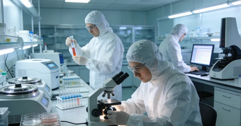 专业人士正在为市民一对一解读基因检测报告