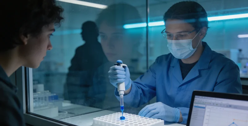 实验室中正在运行的宏基因组测序