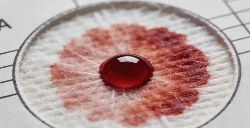 医生向患者家属解释CMV检测必