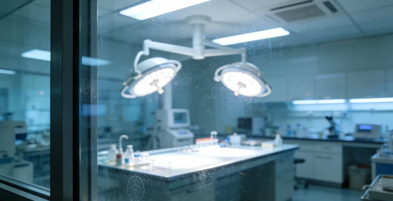 现代化基因检测实验室内部,技术