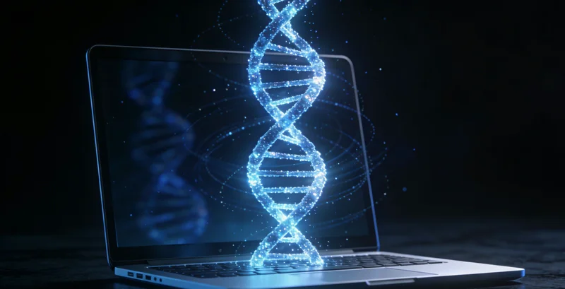 医生正在向患者家属解释白血病基因检测报告