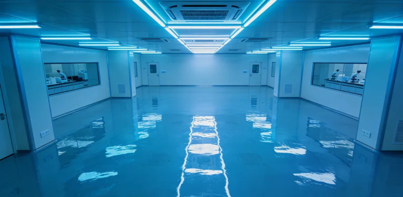 专业实验室人员操作精密仪器进行