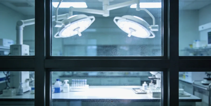 高通量测序仪正在运行,屏幕上显