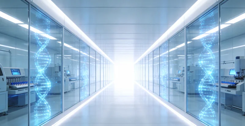 一只手拿着两份不同的检测报告在