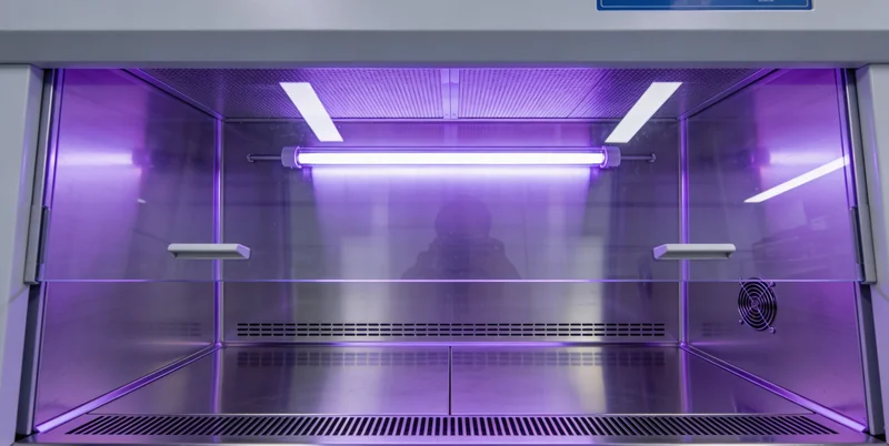 一位康复中的女性患者坐在病床上