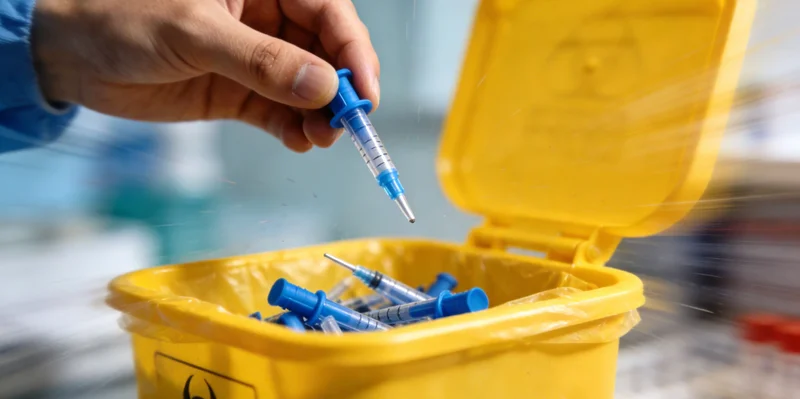 专业基因检测采样过程展示