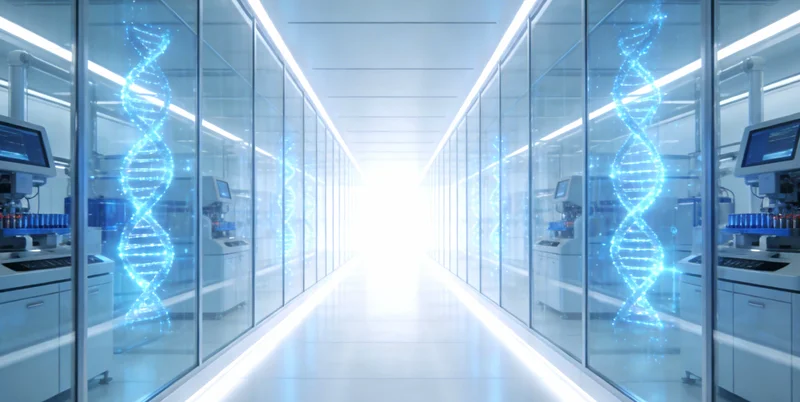 临床医生正在向咨询者解读mNG