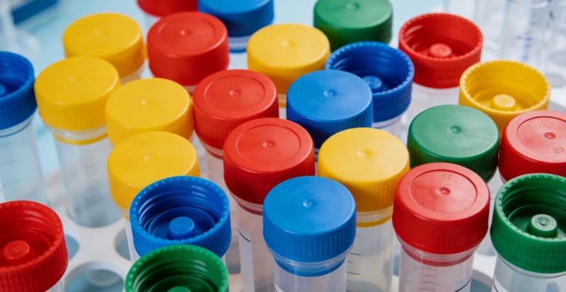 专业基因检测实验室工作人员操作设备