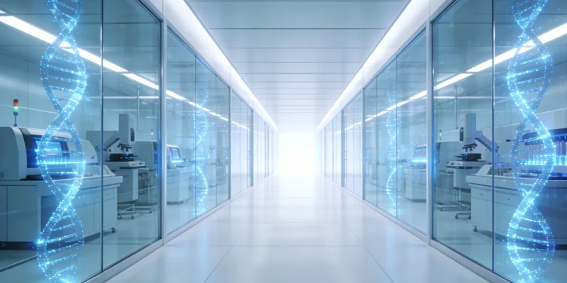 展示荧光定量PCR技术原理示意