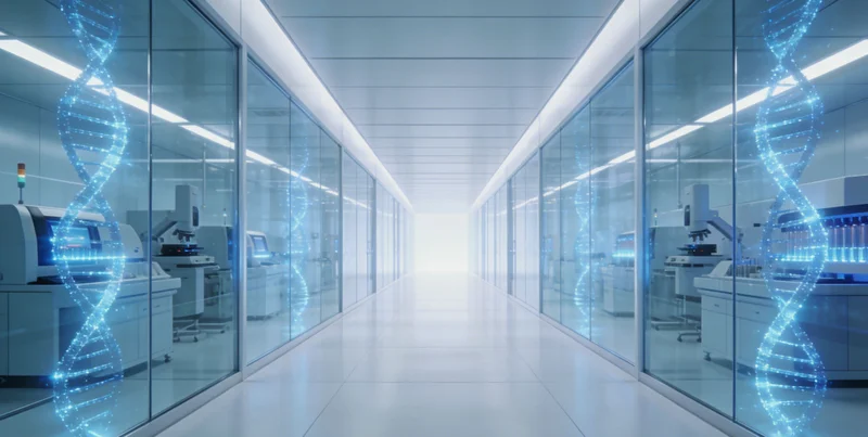 女性与医生共同查看HPV基因检