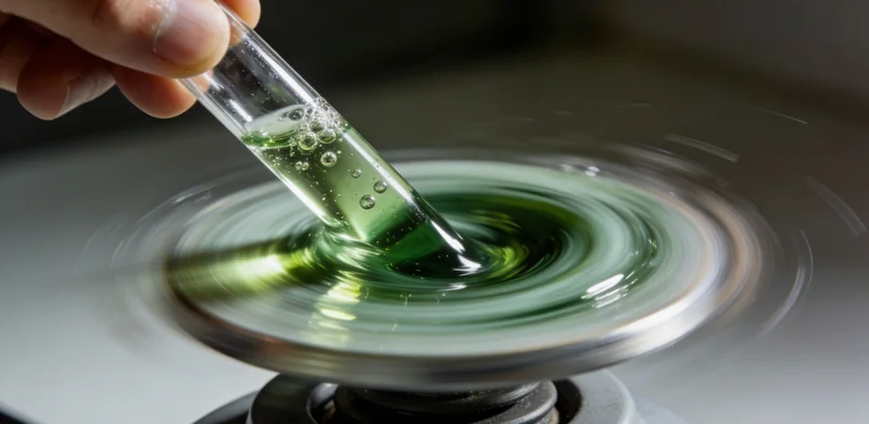 专业基因检测实验室技术人员操作场景