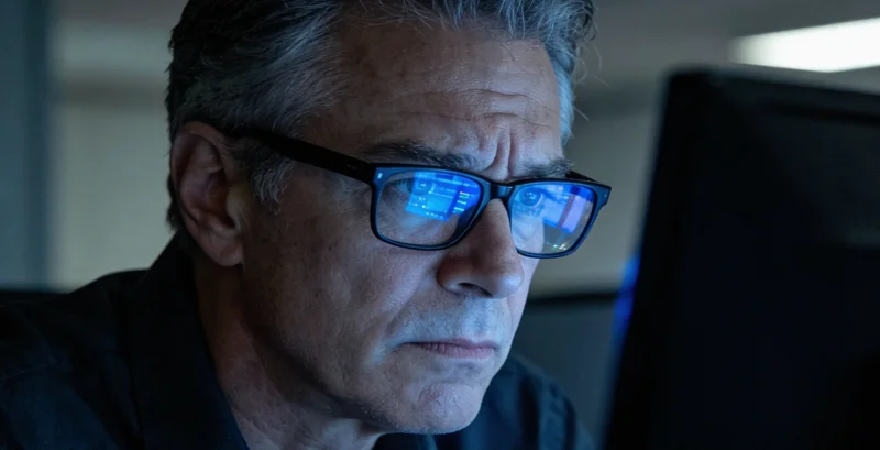 概念图：一束光穿透血液样本，揭