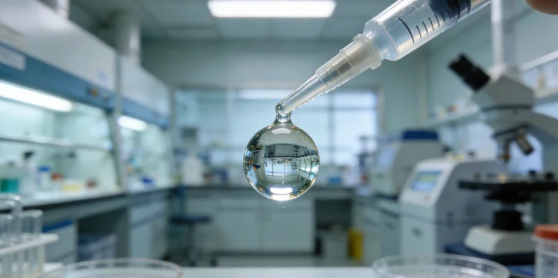 医生向中年男性咨询者讲解检测报