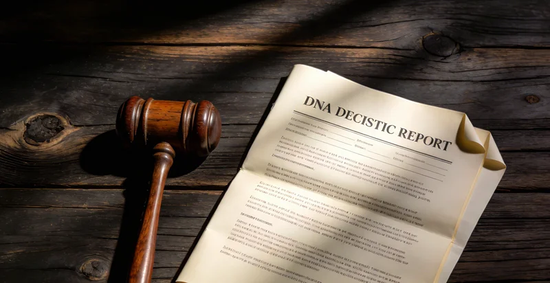 医生在诊室内向咨询者讲解检测报