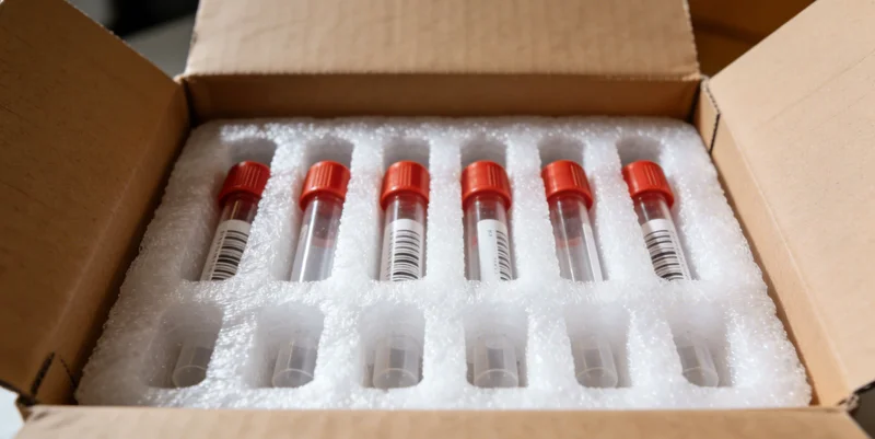 专业医护人员正在通过支气管镜进