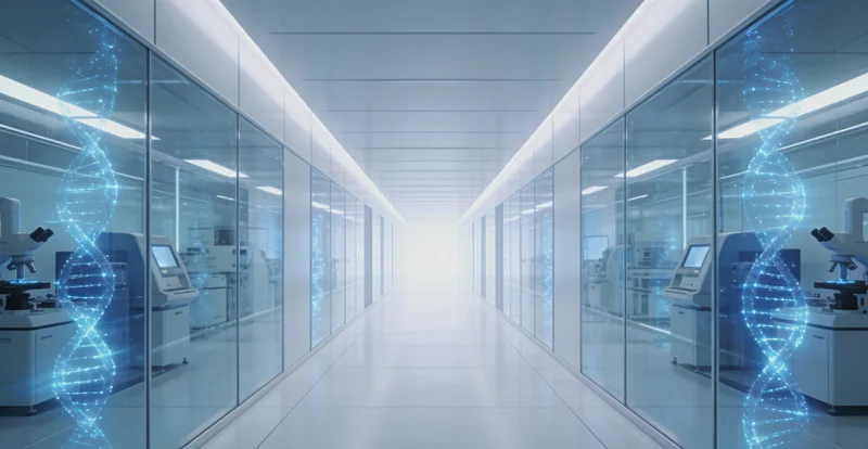 一位老年女性在牧场环境中，手持