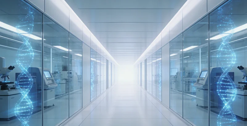 医生正向咨询者讲解基因检测报告