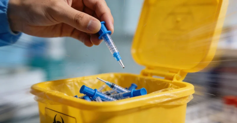 专业基因检测实验室工作场景