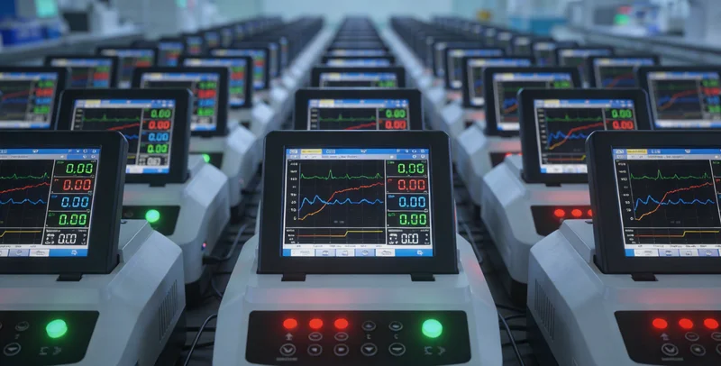 实验室技术人员正在操作高通量基