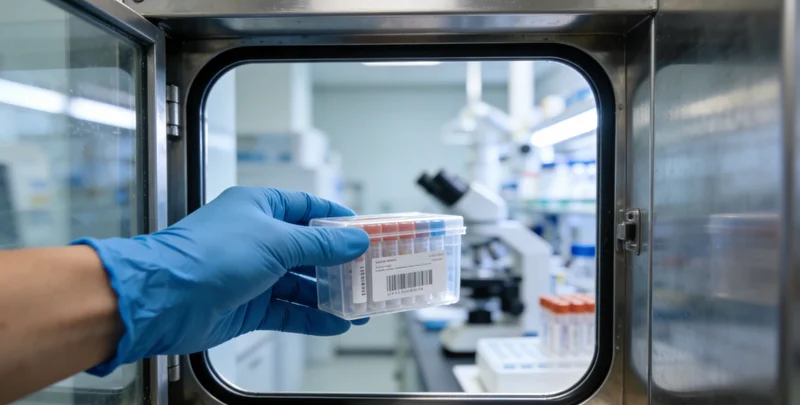 医生正在向患者耐心解读基因检测报告