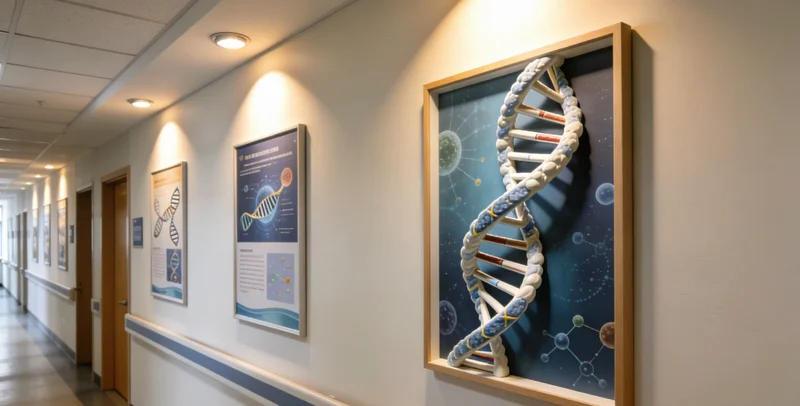 医生正在向一位孕妇进行健康咨询