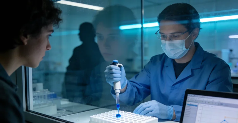 医生与患者家属沟通基因检测需求