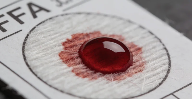 专业人员正在进行呼吸道样本采集