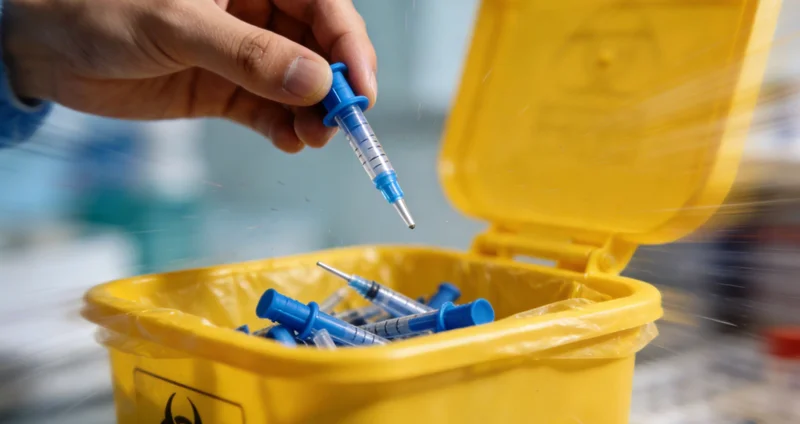 技术人员进行基因检测实验操作