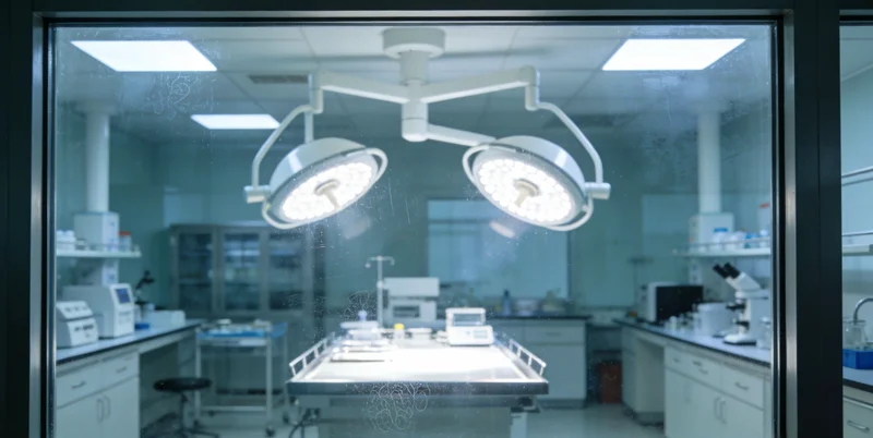 实验室技术人员正在操作高通量测