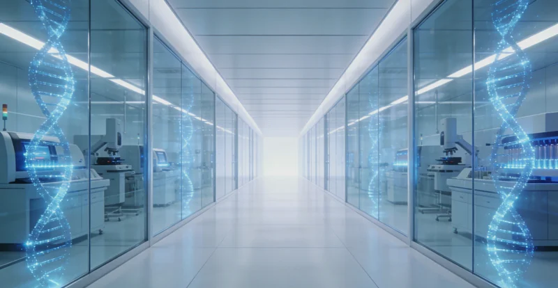 医生在办公室内，正向患者展示和