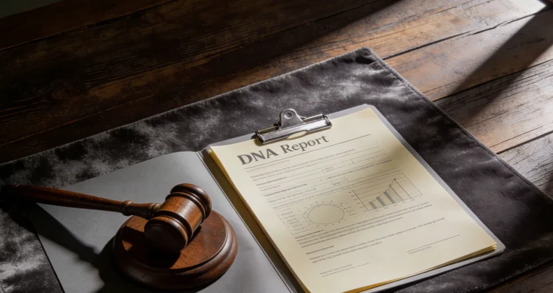 专业人员为家庭解读检测报告