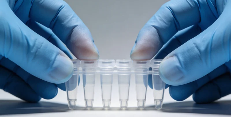 基因检测上门采样服务场景示意图