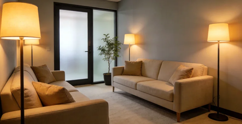 专业人士在电脑前通过视频为阿里本地用户详细解读基因检测报告