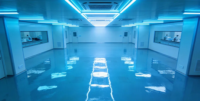 实验室中正在进行高通量测序的仪