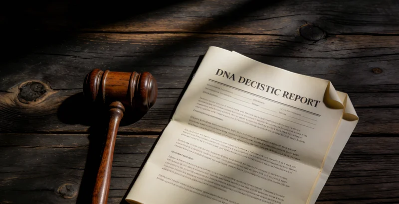 医生为患者讲解基因检测报告