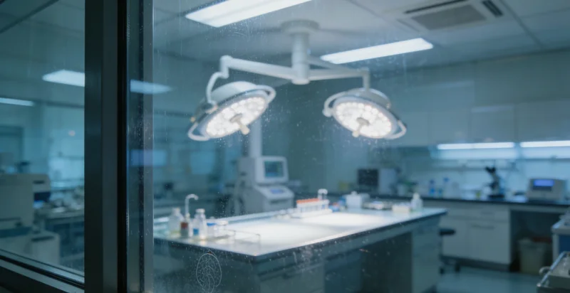 实验室内技术人员正在进行PCR