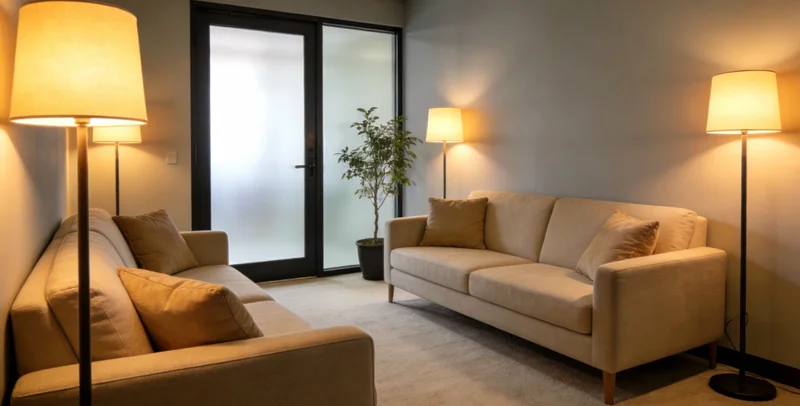 温馨的家庭场景，家人在一起关心