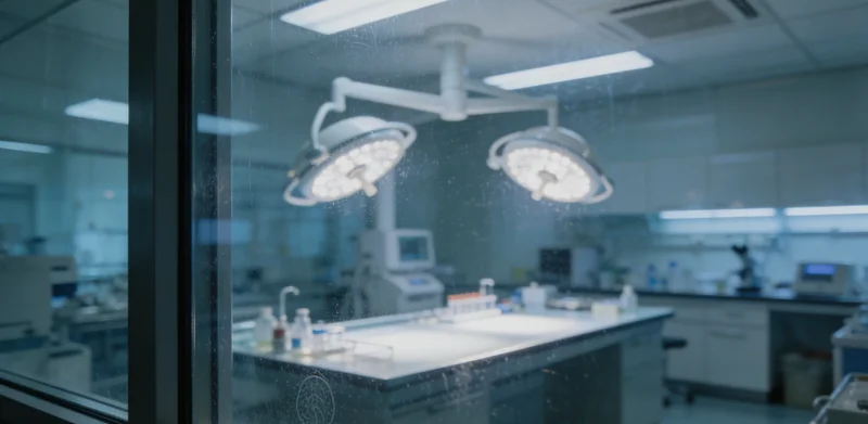 开封市民在医疗机构前台进行健康