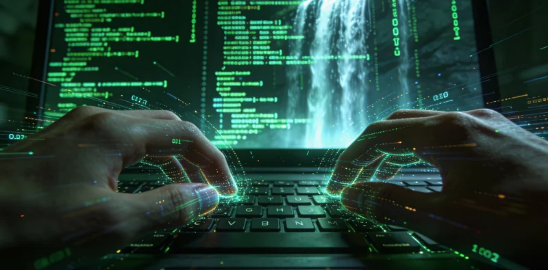 象征精准检测的DNA双螺旋与结