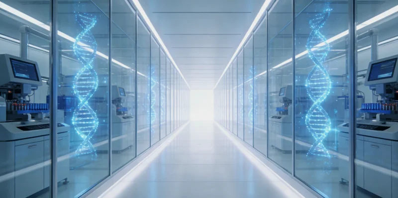 医生正在进行甲状腺检查