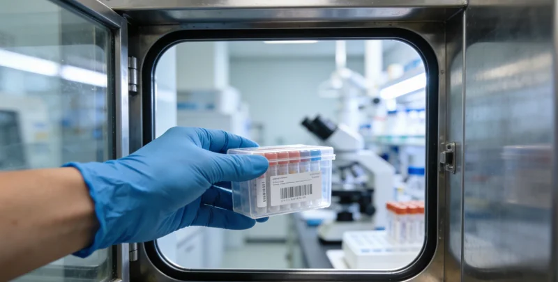 专业医生正在向咨询者解读基因检