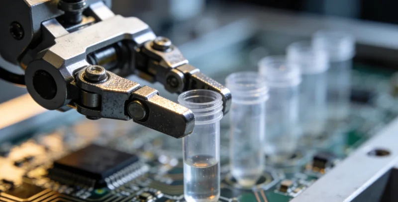 象征精准医疗的概念图:DNA双